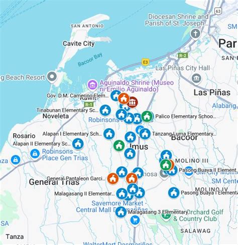 imus to pampanga|Google Maps.